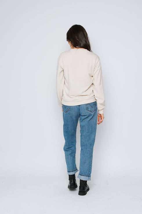 Jenna-Luxe Fleece Crew